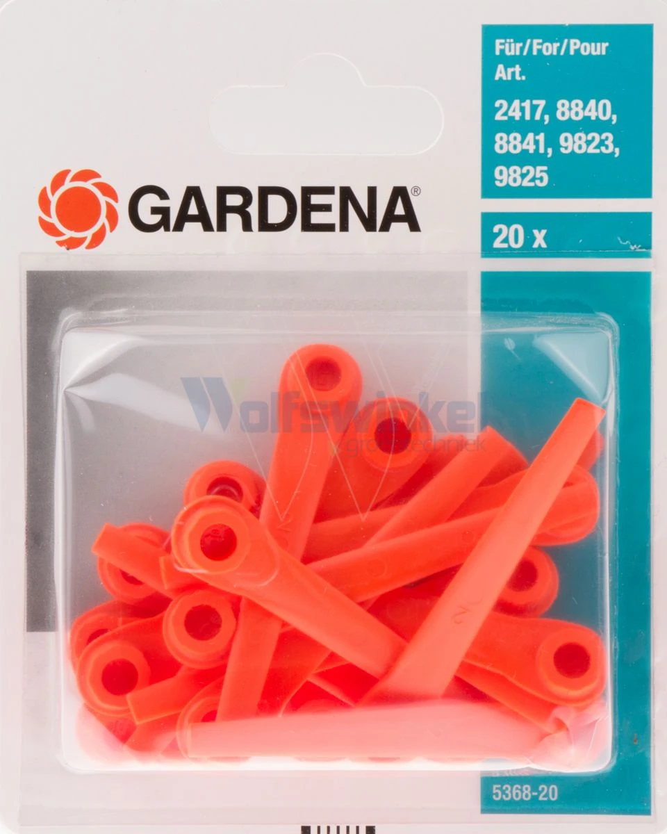 Gardena Spare Blades For Turbo Trimmers 4 Gardena Spare Blades For Turbo Trimmers - Image 2
