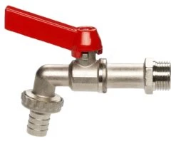 Gardena Ball Valve 1/2" Wall 3/4" Tap