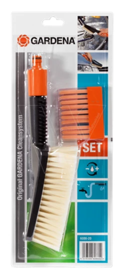 Gardena Set With Washing Brush And Shampoo
