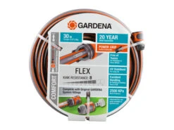 Gardena Garden Hose Comfort FLEX 13mm Set 30m -Gardena Store g18172 gardena garden hose comfort flex 13mm set 30m 1