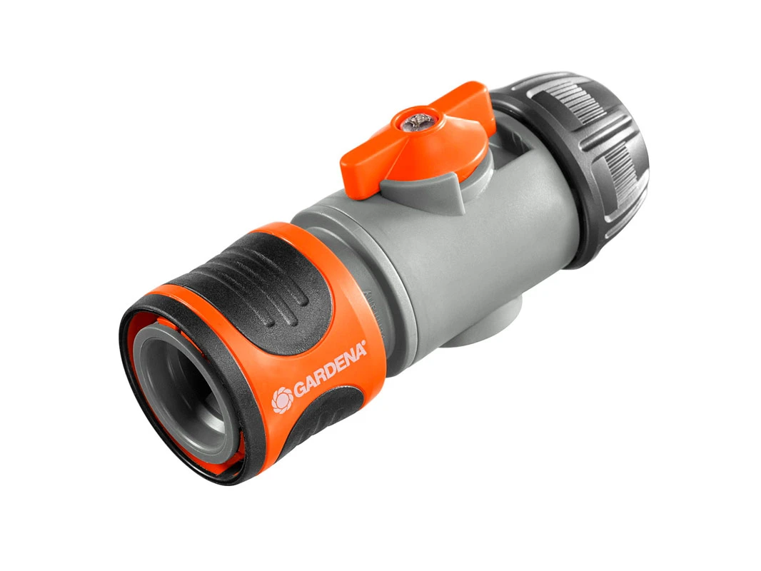 Gardena Hose Connector With Control Valve 13mm 3 Gardena Hose Connector With Control Valve 13mm